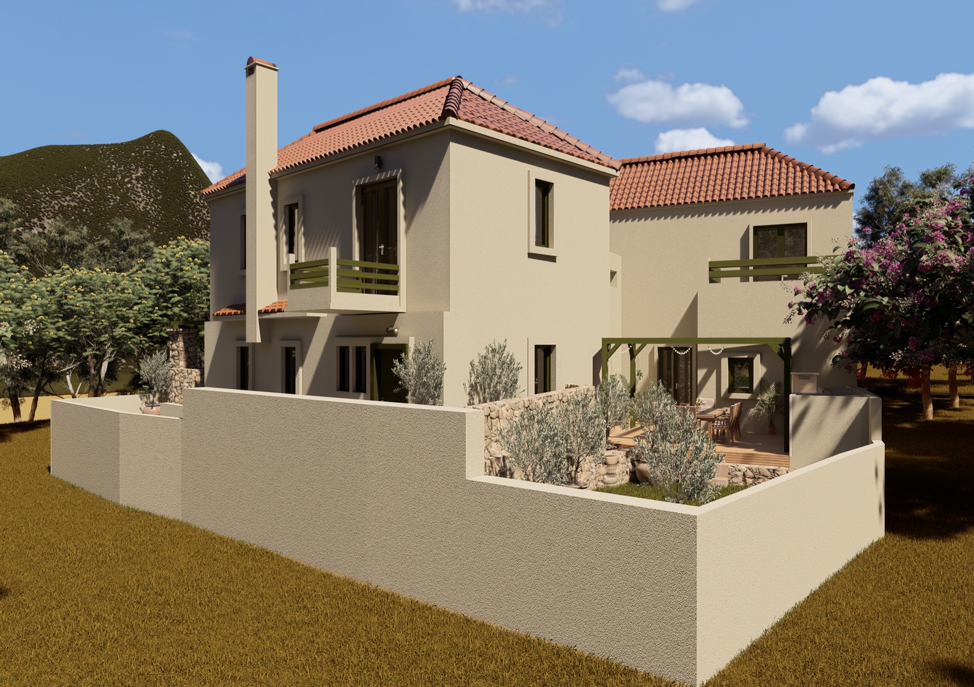 ZEYXIS O.E. - Residence exterior render